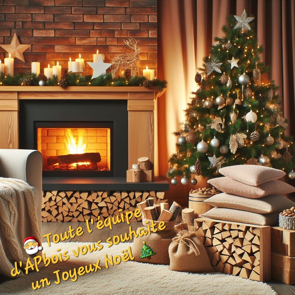  L’équipe de AP Bois vous souhaite de joyeuses fêtes et une année 2024 pleine de joie, de bonheur et de prospérité pour vous, votre famille et vos amis. 